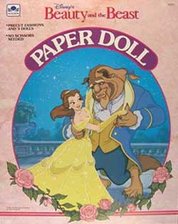 Beauty & the Beast Paper Doll