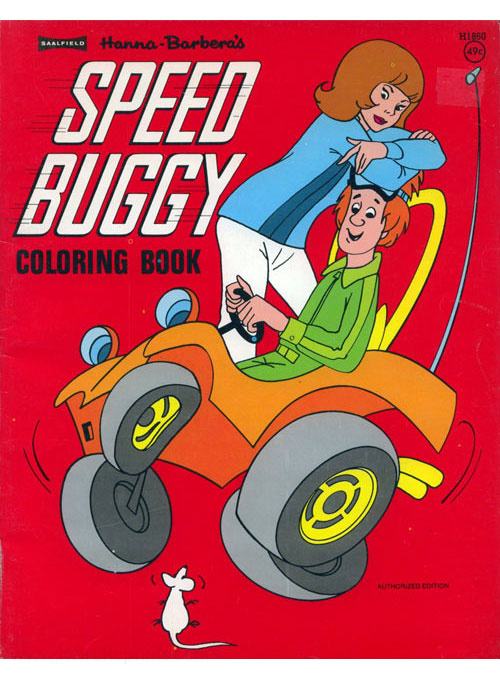 Speed Buggy Coloring Book