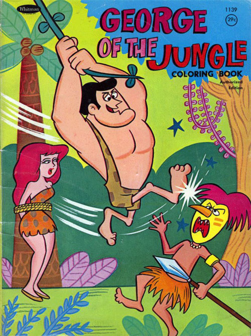 George of the Jungle Coloring Book