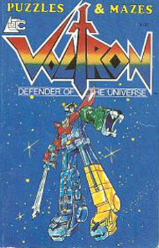 Voltron: Defender of the Universe Puzzles & Mazes