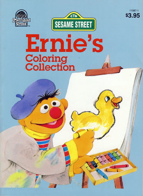 Sesame Street Ernie's Coloring Collection