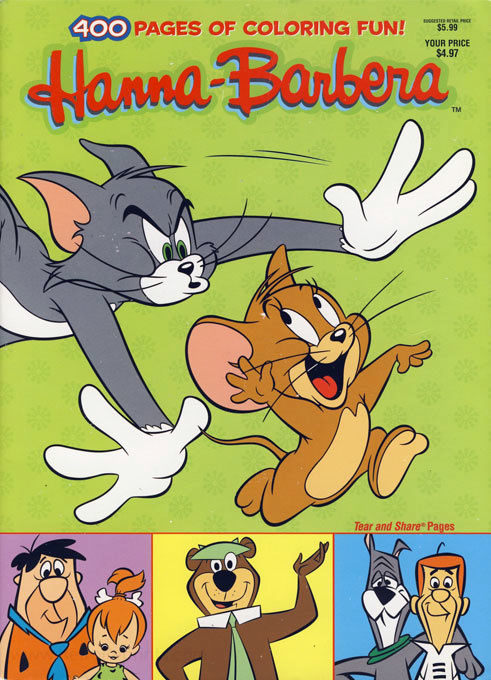 Hanna Barbera Coloring Book