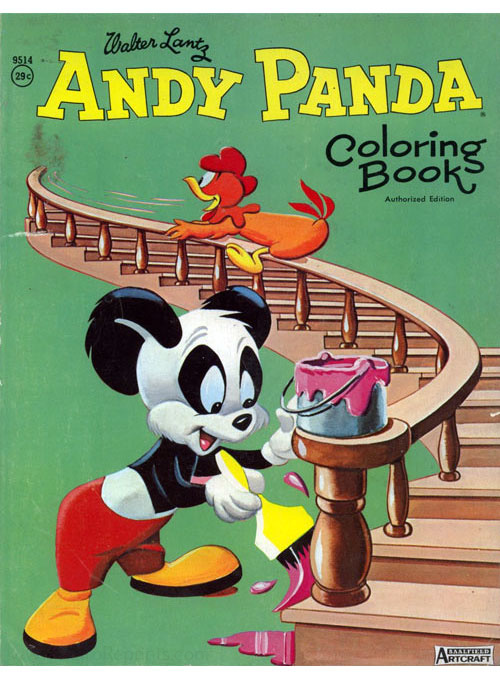 Andy Panda Coloring Book