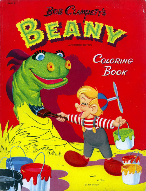Beany & Cecil Coloring Book