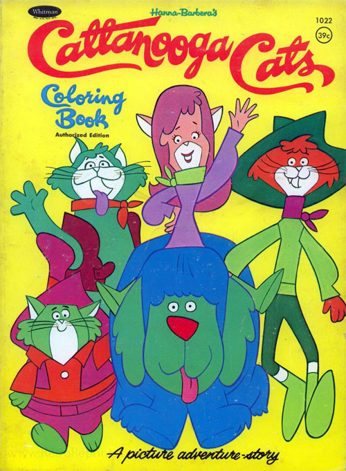 Cattanooga Cats Coloring Book