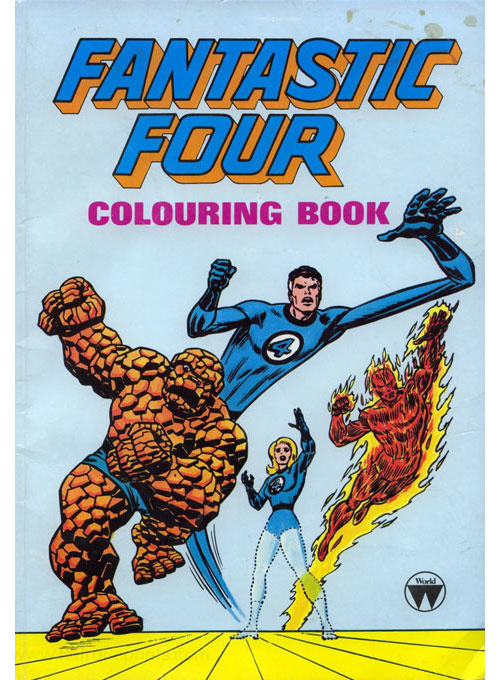 Fantastic Four Coloring Book