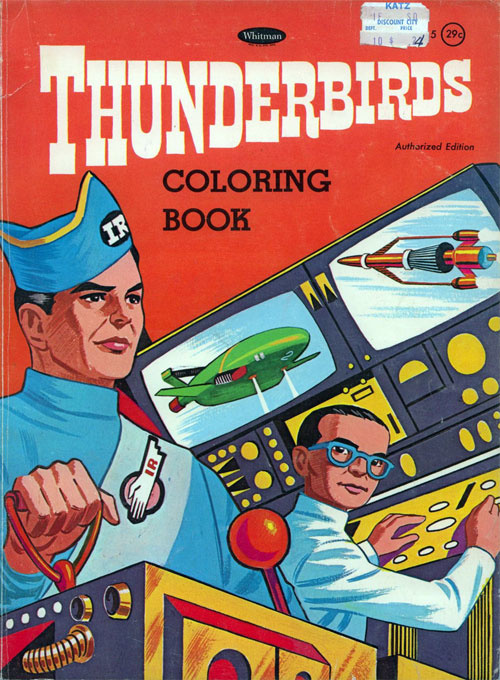 Thunderbirds Coloring Book