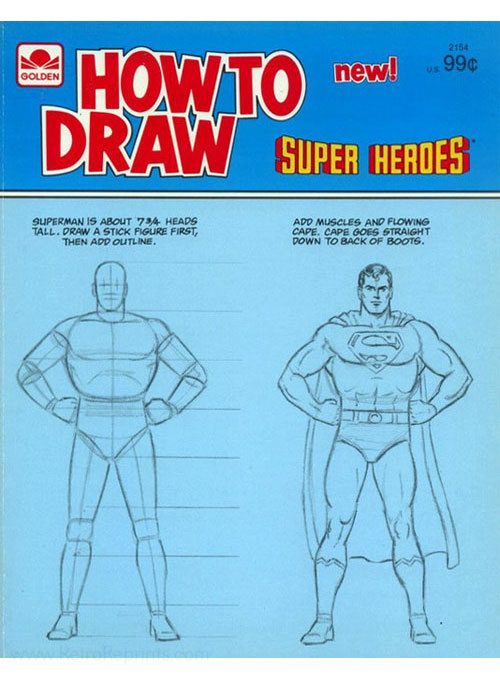 DC Super Heroes How to Draw