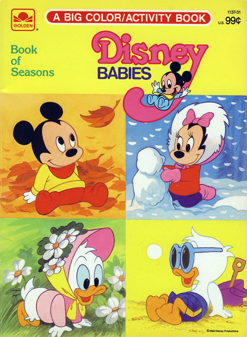 Disney Babies Book of Seasons