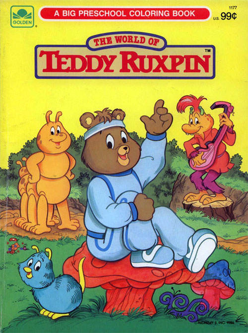 Adventures of Teddy Ruxpin, The Coloring Book