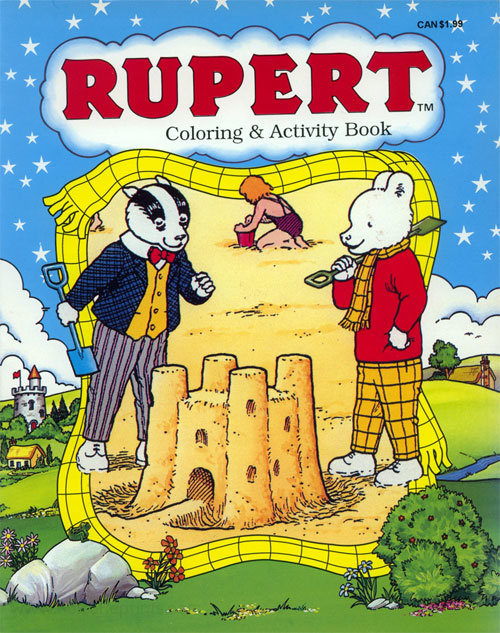 Rupert Coloring and Activity Book