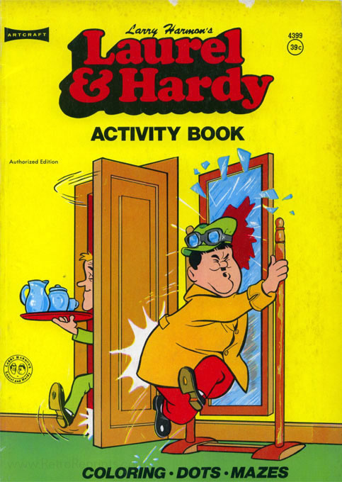 Laurel & Hardy Activity Book