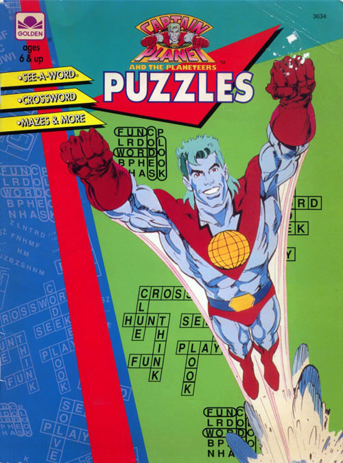 Captain Planet and the Planeteers Coloring Book
