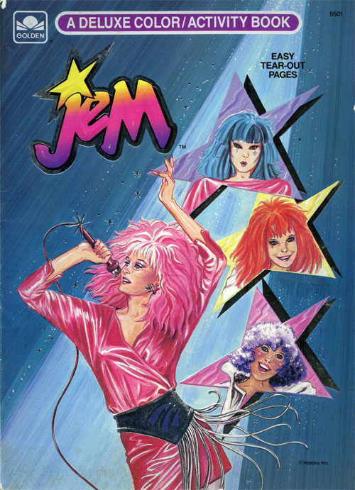 Jem Coloring and Activity Book