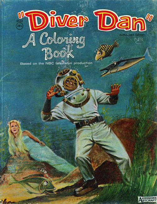 Diver Dan Coloring Book