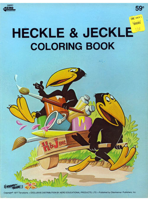 Heckle & Jeckle Coloring Book