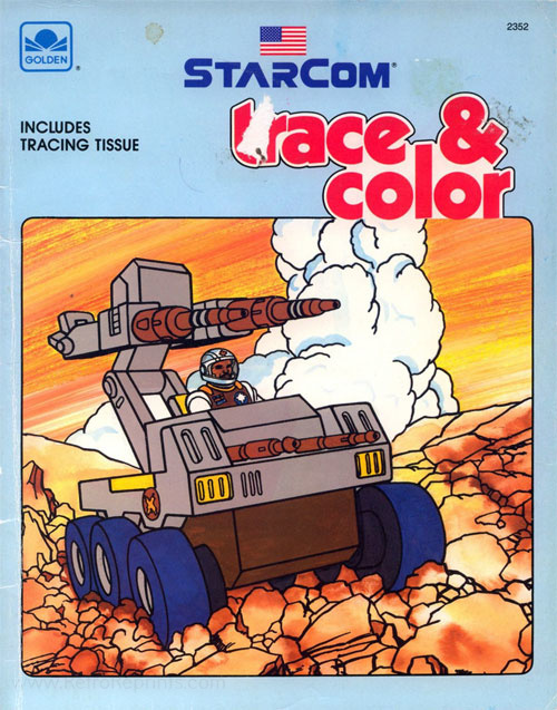 Starcom: The U.S. Space Force Trace & Color