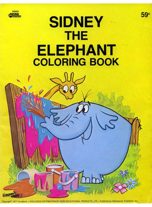 Sidney the Elephant Coloring Book