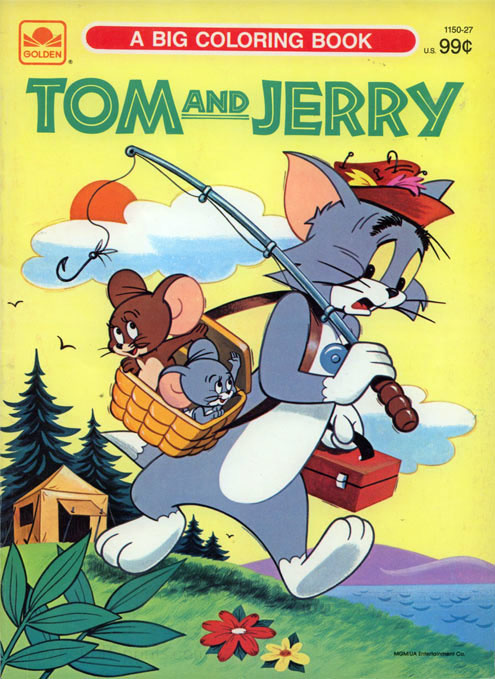 Tom & Jerry Coloring Book