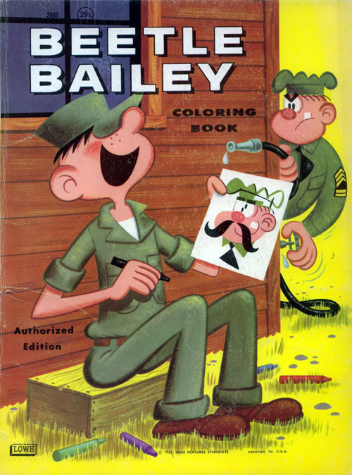 Beetle Bailey Coloring Book