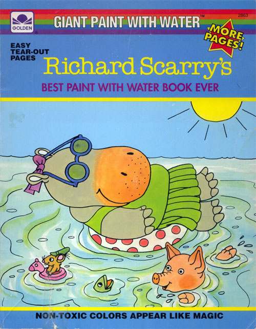 Busy World of Richard Scarry, The Paint With Water