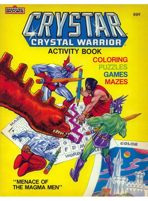 Saga of Crystar, Crystal Warrior, The Menace of the Magma Men