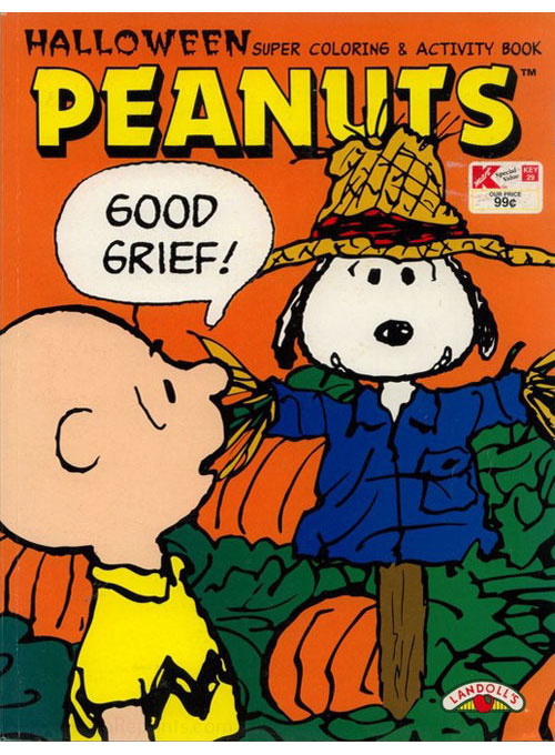 Peanuts coloring and activity book