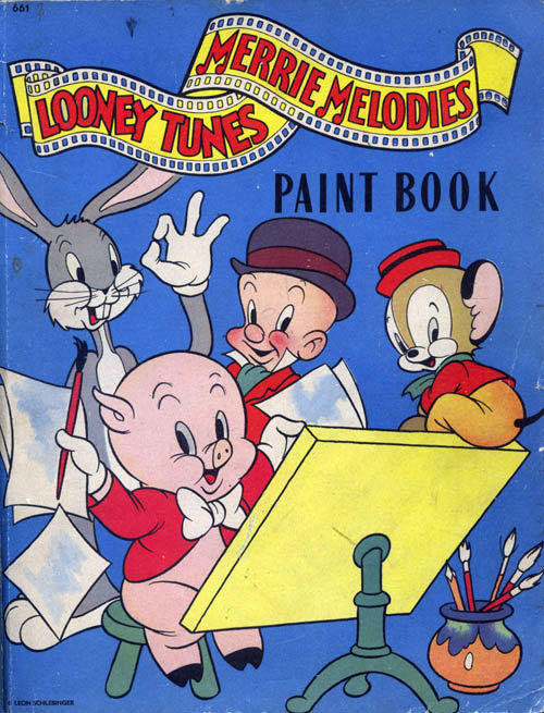 Looney Tunes Paint Book