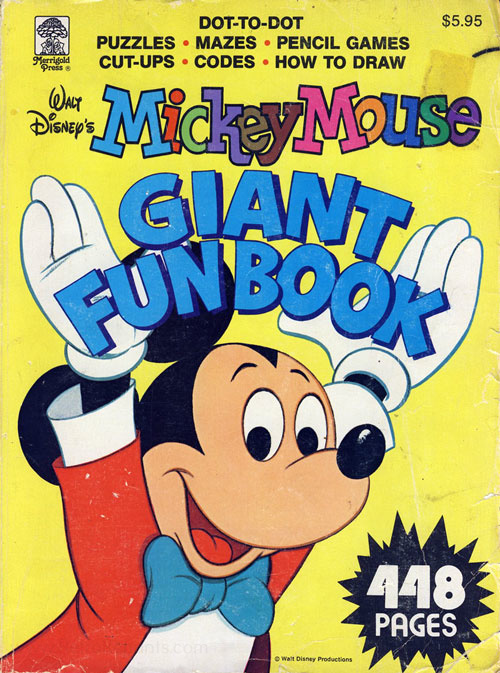 Mickey Mouse and Friends Giant Fun Book