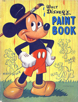 Disney Paint Book