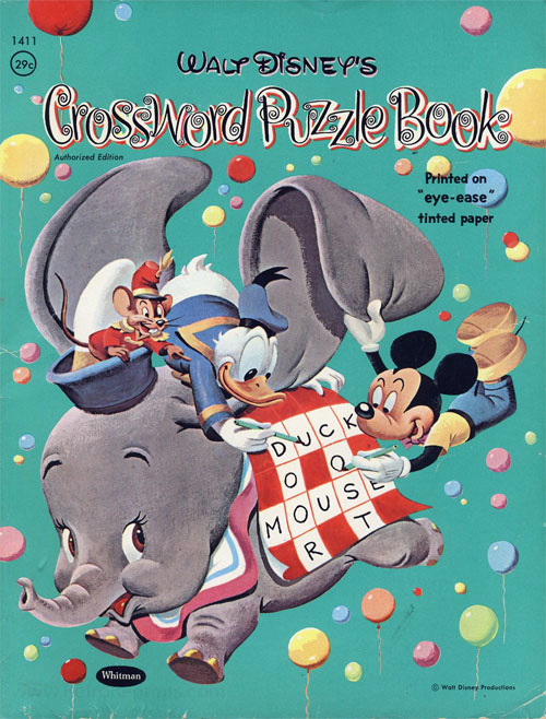 Disney Crossword Puzzle Book