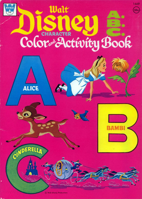 Disney ABC Coloring Book