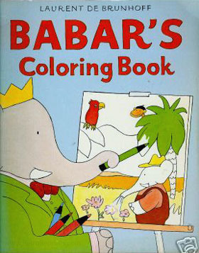 Babar Coloring Book