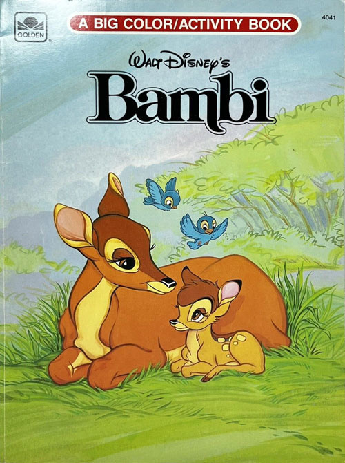 Bambi, Disney's Coloring and Activity Book