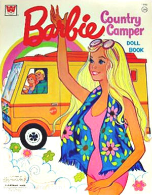 Barbie Country Camper Doll Book
