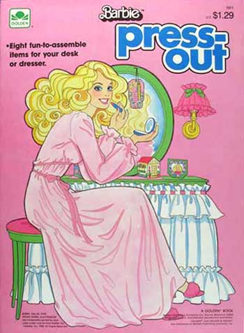 Barbie Press Out Book