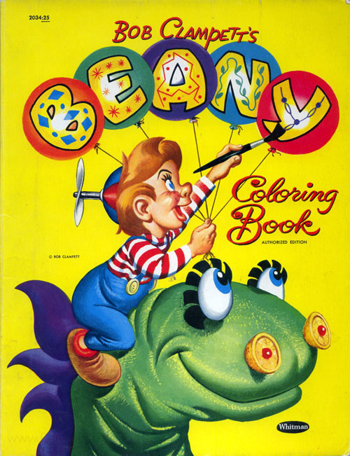 Beany & Cecil Coloring Book