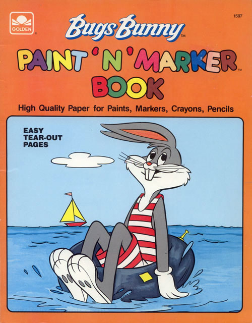 Bugs Bunny Paint n Marker Book