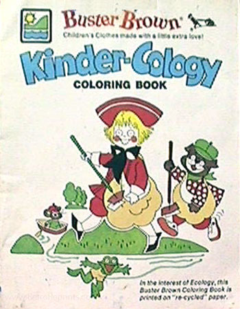 Commercial Characters Buster Brown Kinder-Cology