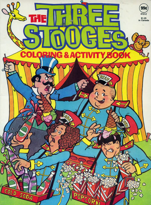 Three Stooges, The Coloring & Activity Book