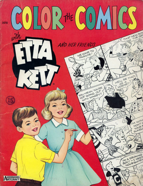 Comic Strips Etta Kett: Coloring Book