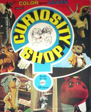Curiosity Shop Coloring Book