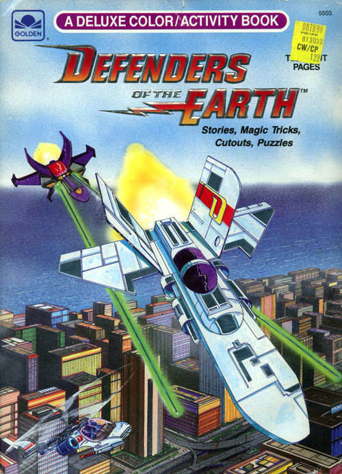 Defenders of the Earth Coloring and Activity Book