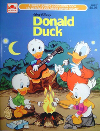 Donald Duck Coloring Book