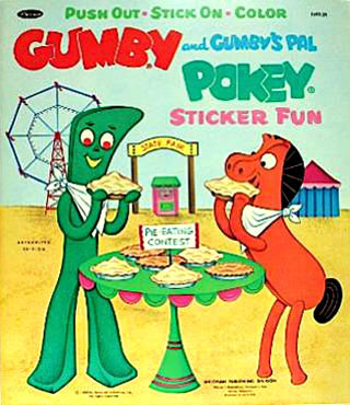 Gumby and Pokey Sticker Fun
