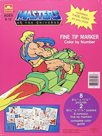 He-Man and the Masters of the Universe Color By Number