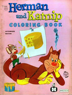 Herman and Katnip Coloring Book