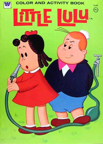 Little Lulu Coloring and Activity Book