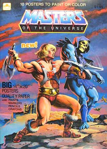 He-Man and the Masters of the Universe Poster Book