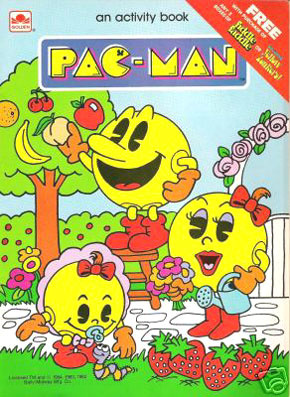 Pac-Man Activity Book